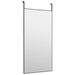 Oglindă pentru ușă, negru, 50x100 cm, sticlă și aluminiu - WALTI WALTI