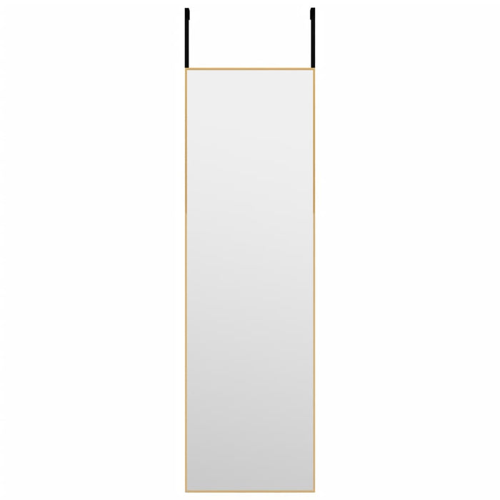 Oglindă pentru ușă, auriu, 30x100 cm, sticlă și aluminiu - WALTI WALTI
