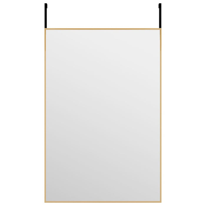 Oglindă pentru ușă, auriu, 40x60 cm, sticlă și aluminiu - WALTI WALTI