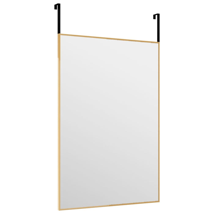 Oglindă pentru ușă, auriu, 40x60 cm, sticlă și aluminiu - WALTI WALTI