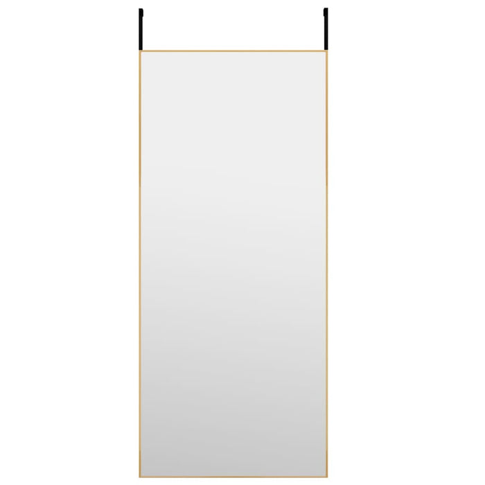 Oglindă pentru ușă, auriu, 40x100 cm, sticlă și aluminiu - WALTI WALTI