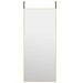 Oglindă pentru ușă, auriu, 40x100 cm, sticlă și aluminiu - WALTI WALTI