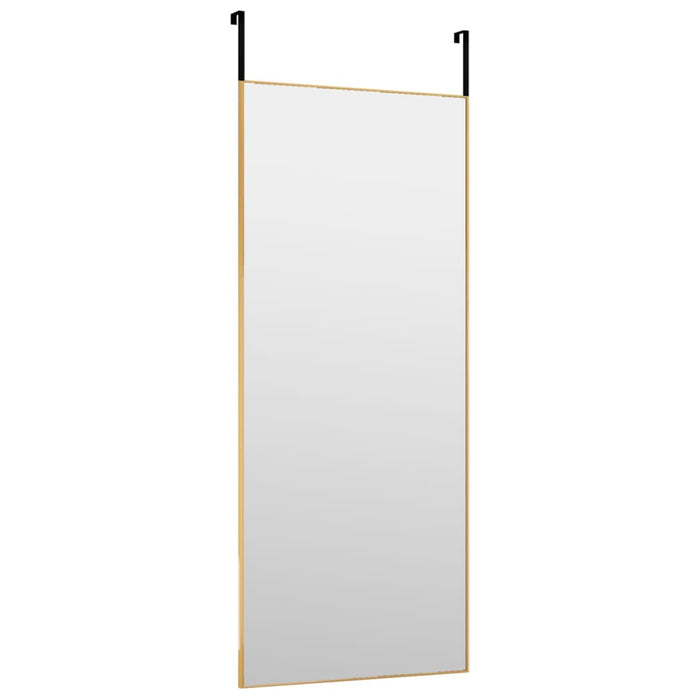 Oglindă pentru ușă, auriu, 40x100 cm, sticlă și aluminiu - WALTI WALTI