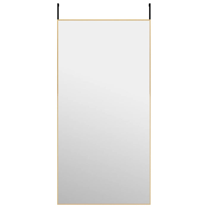 Oglindă pentru ușă, auriu, 50x100 cm, sticlă și aluminiu - WALTI WALTI