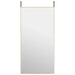 Oglindă pentru ușă, auriu, 50x100 cm, sticlă și aluminiu - WALTI WALTI