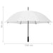 Umbrelă, alb, 130 cm - WALTI WALTI
