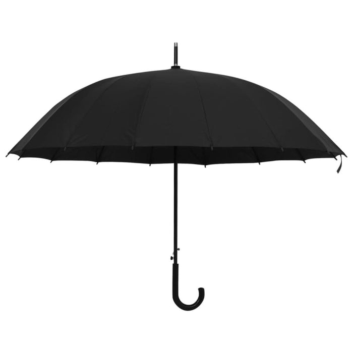 Umbrelă automată, negru, 120 cm - WALTI WALTI