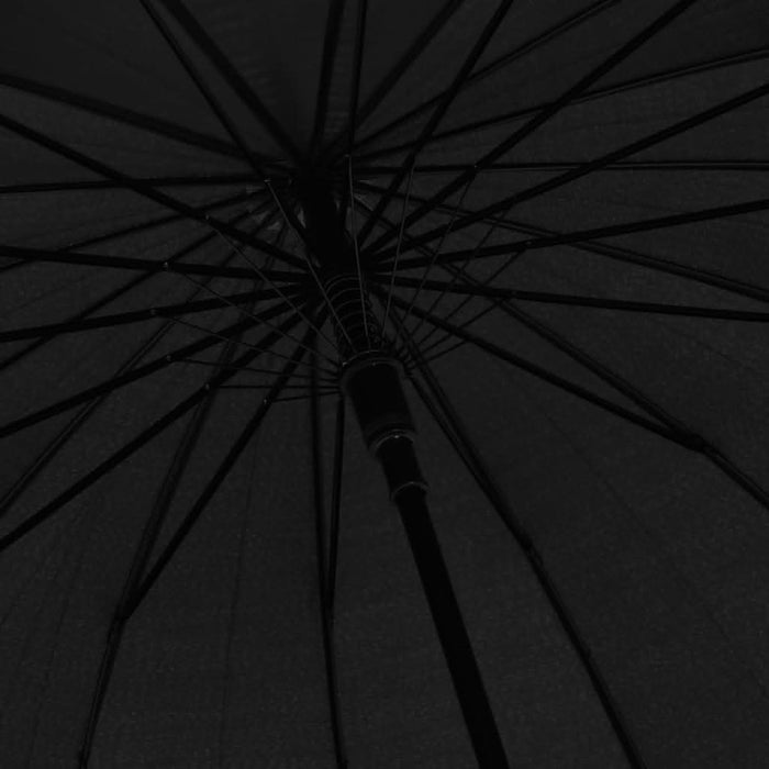Umbrelă automată, negru, 120 cm - WALTI WALTI