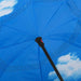 Umbrelă cu mâner în formă de C, negru, 108 cm - WALTI WALTI