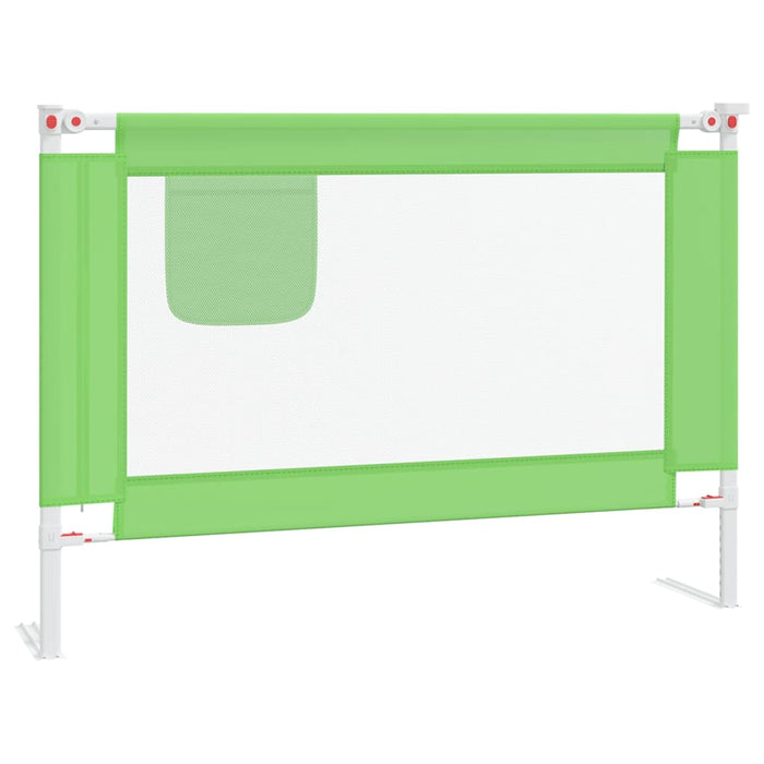 Balustradă de protecție pat copii, verde, 90x25 cm, textil - WALTI WALTI