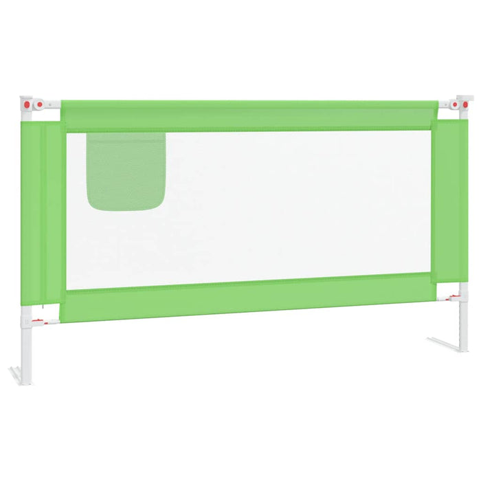Balustradă de protecție pat copii, verde, 150x25 cm, textil - WALTI WALTI