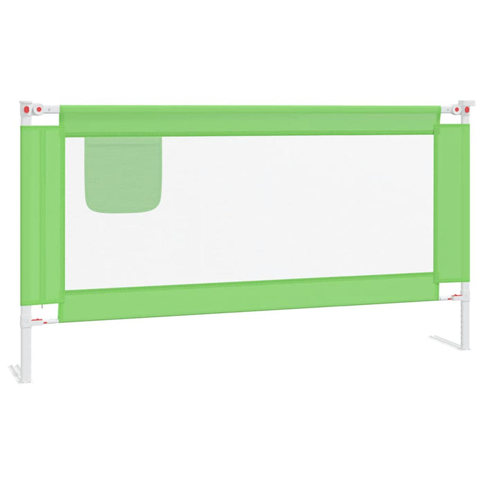 Balustradă de protecție pat copii, verde, 160x25 cm, textil - WALTI WALTI