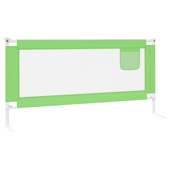 Balustradă de protecție pat copii, verde, 190x25 cm, textil - WALTI WALTI