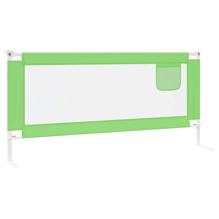 Balustradă de protecție pat copii, verde, 200x25 cm, textil - WALTI WALTI