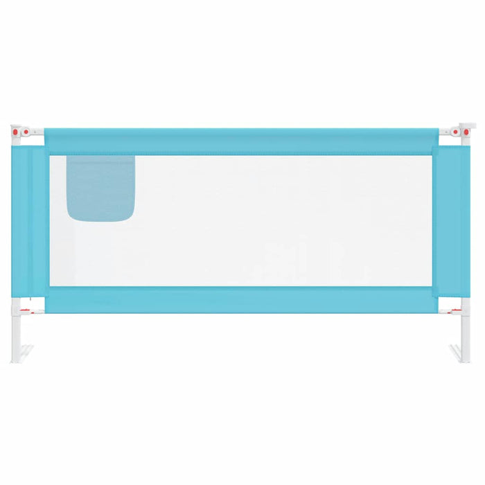 Balustradă de protecție pat copii, albastru, 180x25 cm, textil - WALTI WALTI