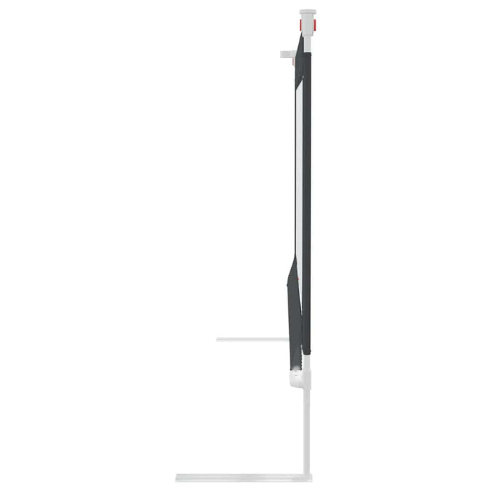 Balustradă de protecție pat copii, gri închis, 120x25 cm textil - WALTI WALTI