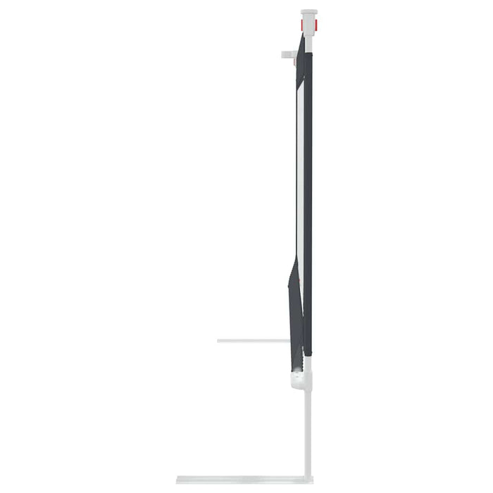 Balustradă de protecție pat copii, gri închis, 160x25 cm textil - WALTI WALTI