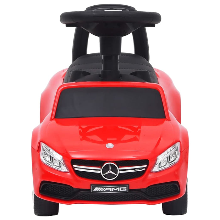 Mașinuță pentru pași Mercedes-Benz C63, roșu WALTI