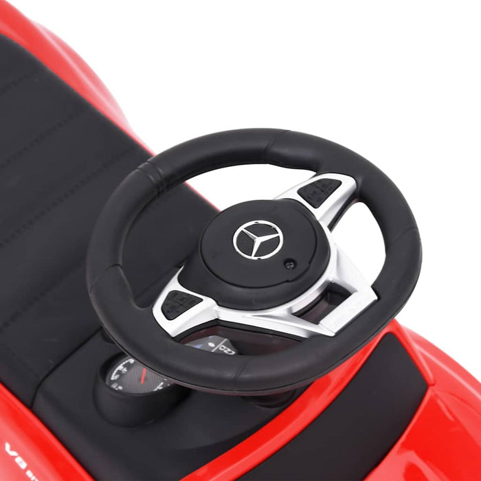 Mașinuță pentru pași Mercedes-Benz C63, roșu WALTI