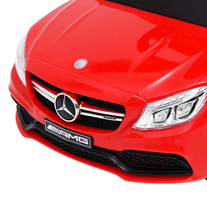 Mașinuță pentru pași Mercedes-Benz C63, roșu WALTI