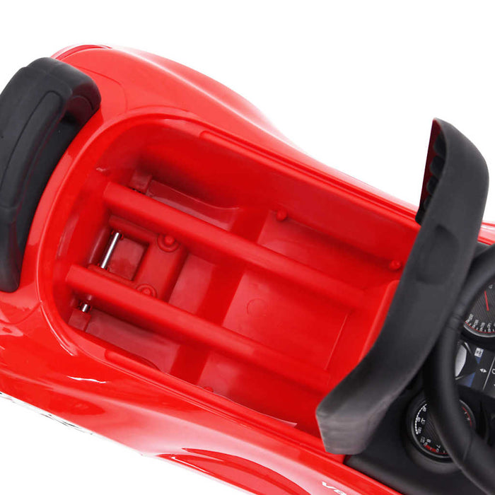 Mașinuță pentru pași Mercedes-Benz C63, roșu WALTI