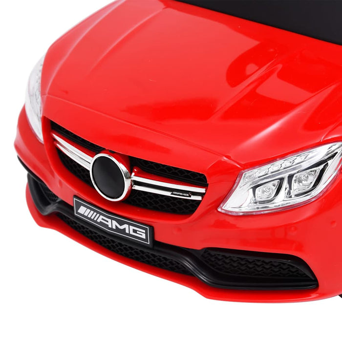 Mașinuță cu împingere Mercedes-Benz C63, roșu WALTI