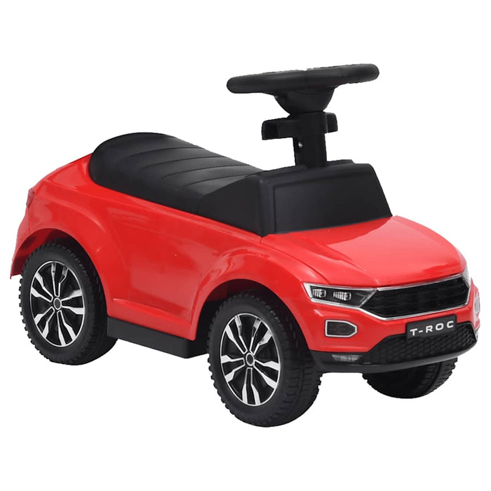Mașinuță primii pași Volkswagen T-Roc, roșu - WALTI WALTI