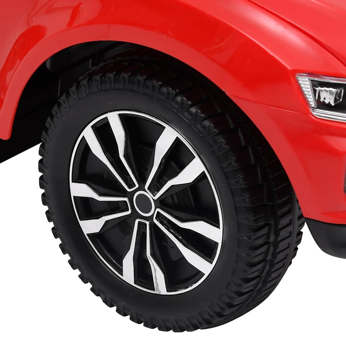 Mașinuță primii pași Volkswagen T-Roc, roșu - WALTI WALTI