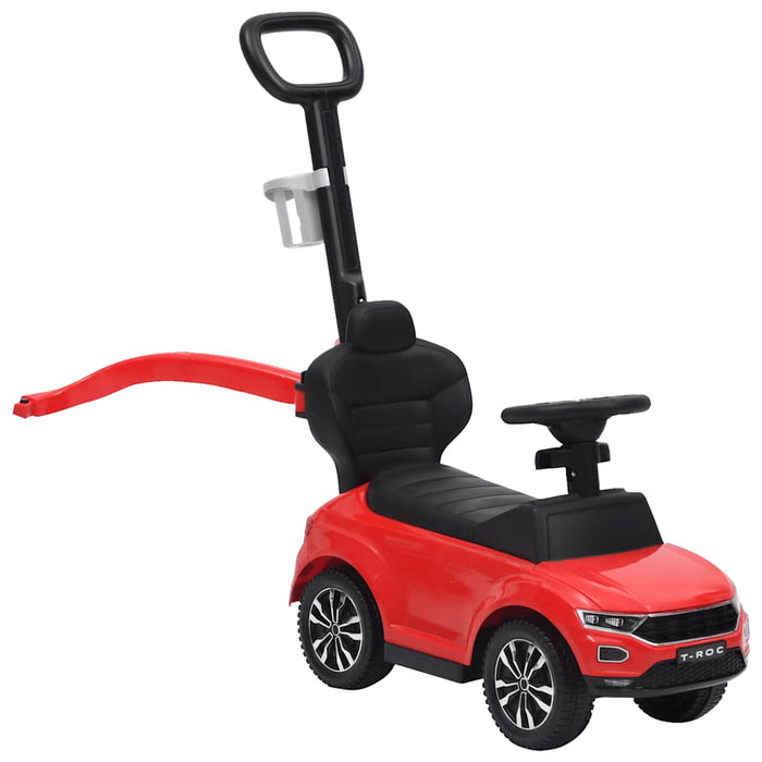 Mașinuță primii pași Volkswagen T-Roc, roșu - WALTI WALTI