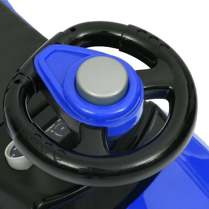 Mașinuță primii pași, albastru - WALTI WALTI