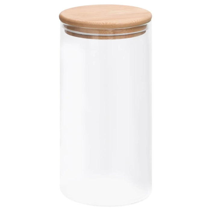 Borcane de depozitare din sticlă capac de bambus 4 buc. 1200 ml - WALTI WALTI