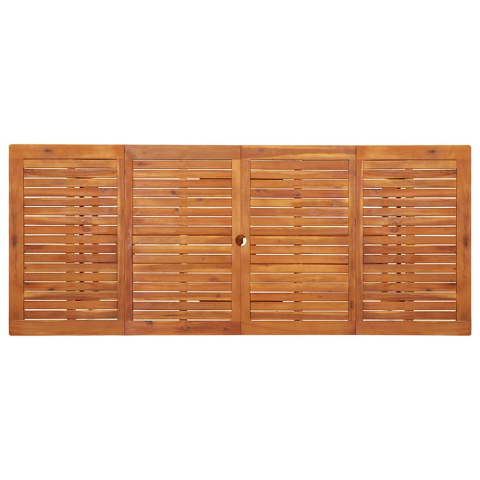 Masă de grădină, 220x90x75 cm, lemn masiv de acacia - WALTI WALTI