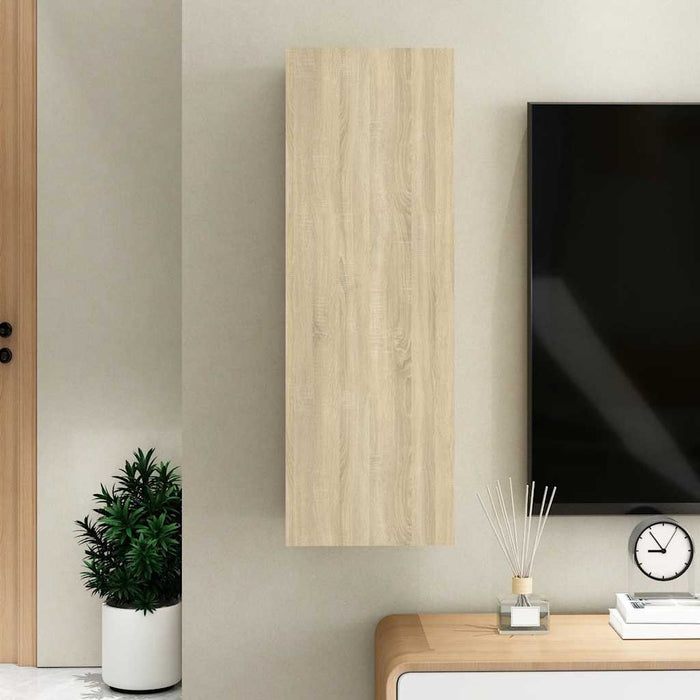 Comodă TV, stejar Sonoma, 30,5x30x90 cm, lemn prelucrat WALTI