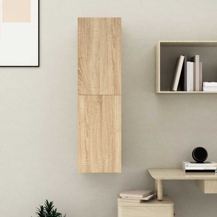 Comodă TV, stejar Sonoma, 30,5x30x110 cm, lemn prelucrat WALTI