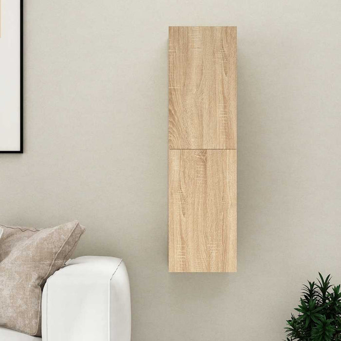 Comodă TV, stejar Sonoma, 30,5x30x110 cm, lemn prelucrat WALTI