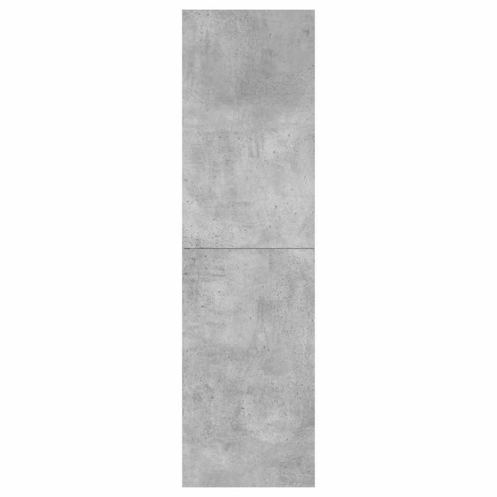 Comodă TV, gri beton, 30,5x30x110 cm, lemn prelucrat WALTI