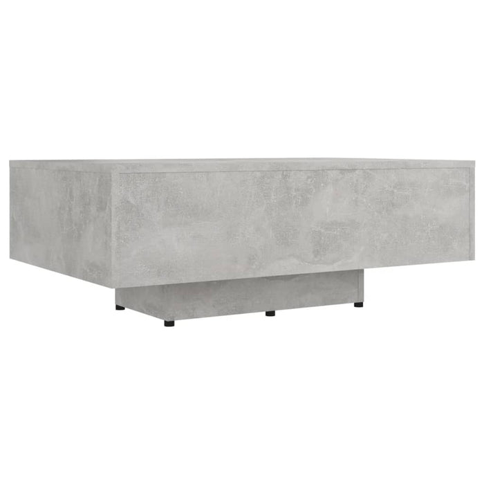 Măsuță de cafea, gri beton, 85x55x31 cm, lemn prelucrat WALTI