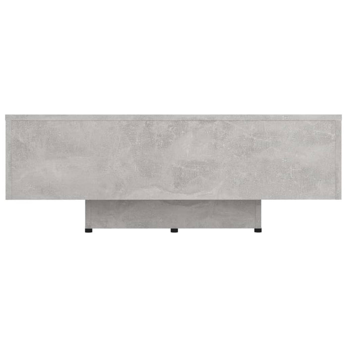 Măsuță de cafea, gri beton, 85x55x31 cm, lemn prelucrat WALTI