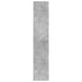 Bibliotecă, gri beton, 40x35x180 cm, lemn prelucrat - WALTI WALTI