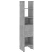 Bibliotecă, gri beton, 40x35x180 cm, lemn prelucrat - WALTI WALTI