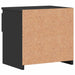 Noptiere, 2 buc., negru, 40x30x39 cm, lemn prelucrat - WALTI WALTI