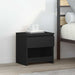 Noptiere, 2 buc., negru, 40x30x39 cm, lemn prelucrat - WALTI WALTI