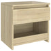 Noptiere, 2 buc., stejar Sonoma, 40x30x39 cm, lemn prelucrat - WALTI WALTI