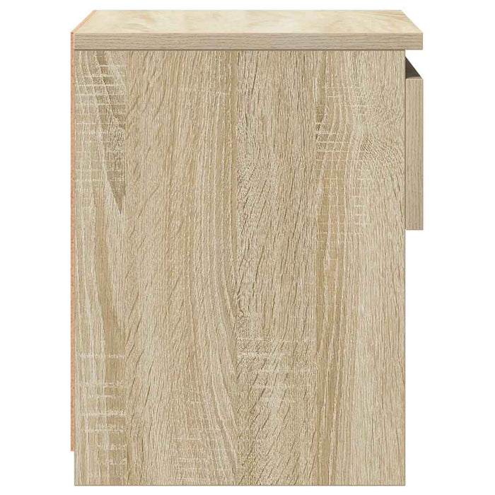 Noptiere, 2 buc., stejar Sonoma, 40x30x39 cm, lemn prelucrat - WALTI WALTI