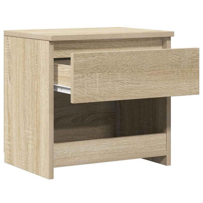 Noptiere, 2 buc., stejar Sonoma, 40x30x39 cm, lemn prelucrat - WALTI WALTI