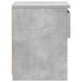 Noptiere, 2 buc., gri beton, 40x30x39 cm, lemn prelucrat - WALTI WALTI
