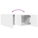 Dulap TV montaj pe perete, alb, 30,5x30x30 cm - WALTI WALTI