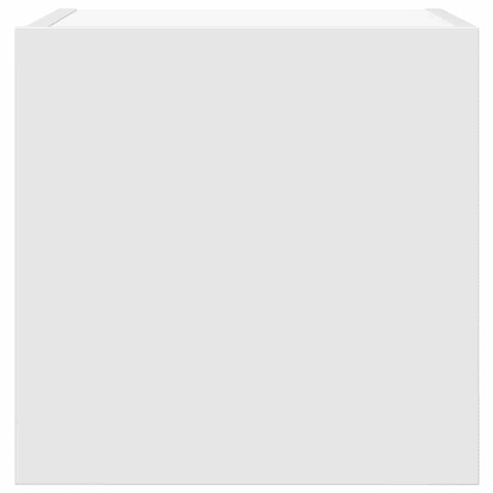 Dulapuri TV montate pe perete, 2 buc., alb, 30,5x30x30 cm - WALTI WALTI