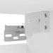 Dulapuri TV montate pe perete, 2 buc., alb, 30,5x30x30 cm - WALTI WALTI