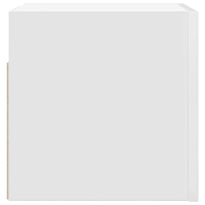 Dulapuri TV montaj pe perete, 4 buc., alb, 30,5x30x30 cm - WALTI WALTI